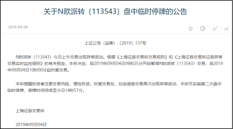 上海證券交易所公告 
