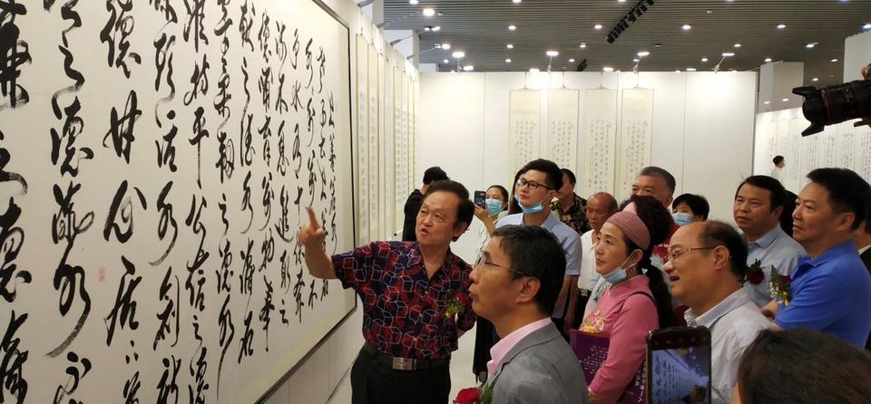 “王文祥十三體書法作品邀請展”在江西省美術館開幕