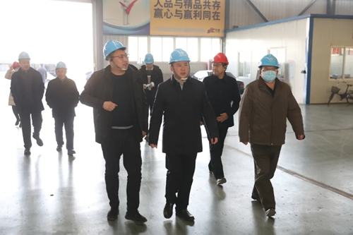 市委書記滕海強一行蒞臨公司視察調研